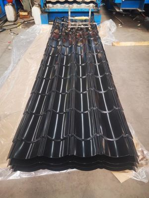 PPGI-farbbeschichtete Dachplatten mit einer Wellentiefe von 15 mm bis 18 mm und Unoilbehandlung in ASTM Z30 0,1-1,0 mm