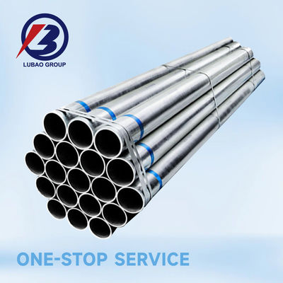 3/4-Zoll-Hot-Dip-Runde Stahlrohre mit verzinkter Oberflächendurchmesser 1,2-2,0 mm