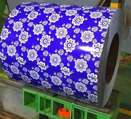 Beste Ppgi-Stahlspule Toleranz ± 1% Vormalte Verzinkte Ppgi-Farbbeschichtete Stahlspule für Dachplatten Wellstoff direkt