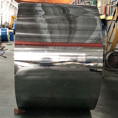 High-Precision-Edelstahl-Spule 304 304L SS-Spule mit Breite 500/1000/1200/1500/1600/1800/2000mm und Dicke 0,1-3mm