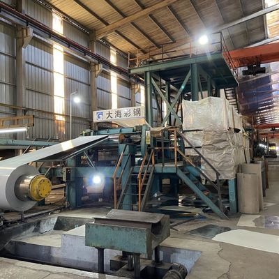 Z30-Z40 Beschichtung PPGI PPGL RAL6018 RAL6032 Vorlackierte galvanisierte Stahlspule für Ihr nächstes Bauprojekt