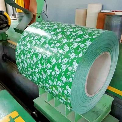DX51D RAL9010 9030 0,12 bis 4,0 mm PPGI PPGL vorgefärbte galvanisierte Stahlspule mit individuellen Farben und Längen
