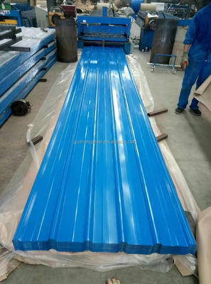 Strukturmaterial Verkauf Farbbeschichtete Eisen-Dachplatte mit Toleranz ± 1% und galvanisierte Eisenplatten