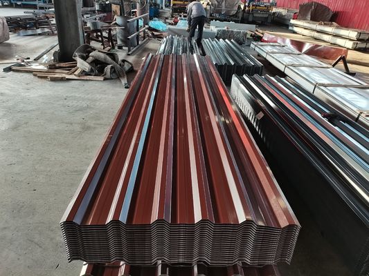 SGCC Farbbeschichtung vorgefärbtes galvanisiertes Stahlblech für den Bau Vielseitiges und zuverlässiges Baustoff