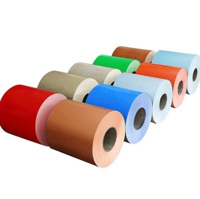 Farbbeschichtete Stahlspulen Vormalung PPGI 0,4 mm-0,25 mm Dicke Dachplatte Herstellung mit Säureregen und UV-Resistenz