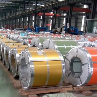 Direktverkauf PPGI COIL ROLL Härte Vollharte 0,4 mm 0,5 mm Dx51d Dx52D Vorlackierte galvanisierte Stahlspule
