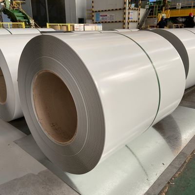 Schweißdienst 0,25-0,8 mm Dicke DX51D Z DX52D Z DX53D Z PPGI PPGL Aluminiumplattierte Zinkfluorkohlenstofffarbige Stahlspule