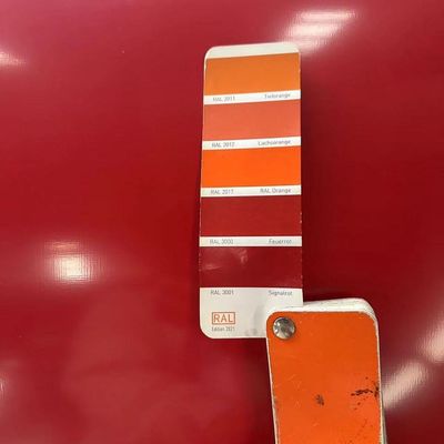 Dx51d Dx52d Dx53d Dx54d Vorlackierte Galvalummetallstreifen mit Stanzverarbeitung und ±1% Toleranz