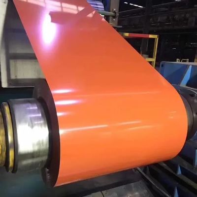 1250mm Regelmäßige Breite Überlegene und wirtschaftliche ASTM TDC51D TDC52D TDC53D 0,5mm Anpassungsfähige farbliche beschichtete Spirale mit Primer 5-7um