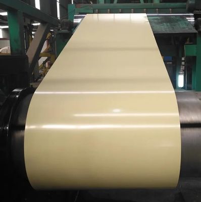 1250mm Regelmäßige Breite Überlegene und wirtschaftliche ASTM TDC51D TDC52D TDC53D 0,5mm Anpassungsfähige farbliche beschichtete Spirale mit Primer 5-7um