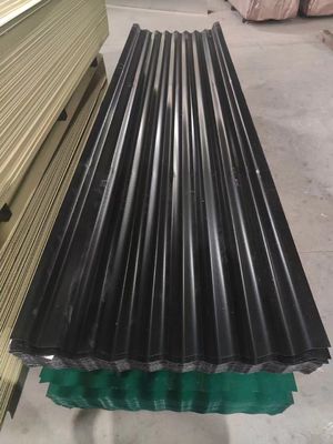 Galvanisierte Dachplatte Breite 750 mm-1050 mm Beschichtet Farbe bemalt PPGI Baustoff Galvanisierte Stahldachplatte