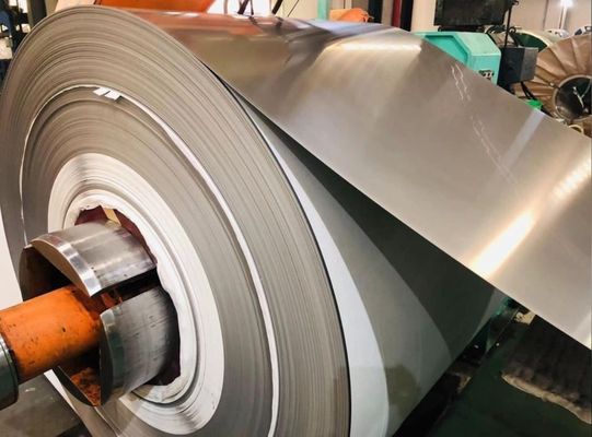 Schneidkante Kaltgewalzte Streifencoil AISI ASTM 201 301 304 316 316 410 421 430 0,1-3,0 mm Edelstahlspule für die Industrie