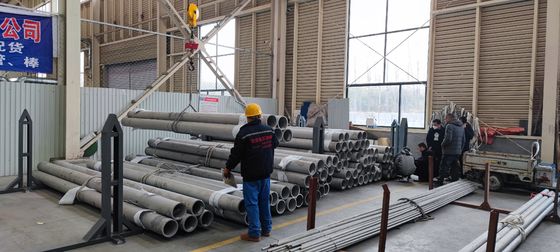 ASTM AISI 304 316 409 12 Zoll Sch100 nahtloses Rohr aus Edelstahl mit nicht geöltem Finish