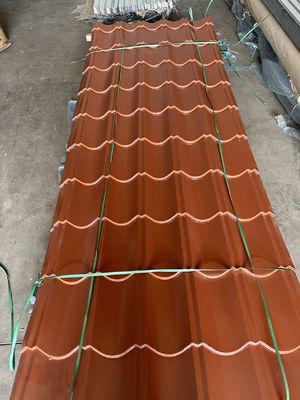Standardpaket für PPGI-Stahlbeschichtete vorgefärbte galvanisierte Stahlplatte für den Bau in RAL-Farbe SGCC PPGI-Dachplatte