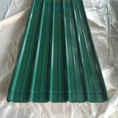 0.1-1mm Dicke SGCC SPCC SECC DX51D PPGI-Dachblech Farbe Beschichtet für den Bau-Verarbeitung Service Decoiling