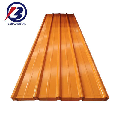0.22*0.23/0.24/0.25mm PPGI Galvanisiertes Beschichtetes Welldeckblatt für mittelhartes Oberflächenbeschichtetes Stahl