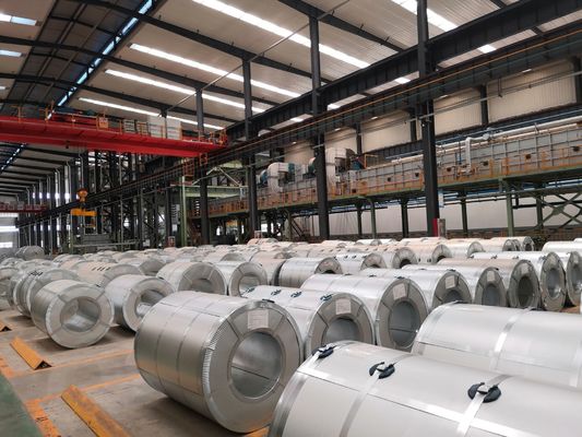 Galvalumbeschichtete Stahlspule für warmgepolsterte galvanisierte Spulen Metalldachbleche Baustoffe Aluminiertes Zink