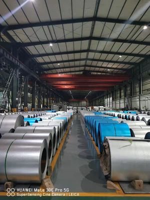 Galvalumbeschichtete Stahlspule für warmgepolsterte galvanisierte Spulen Metalldachbleche Baustoffe Aluminiertes Zink