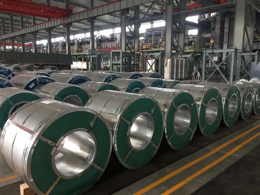 Warmgetränkte galvanisierte Stahlspulen zur Herstellung kleiner Werkzeuge und aluminiumisierter Zinkbaumaterialien