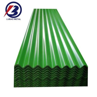 900 mm Breite 2438 mm Länge SGCC Grad Ral Diagramm PPGI Wellbelagerte Dachplatten für langlebige Dachlösungen