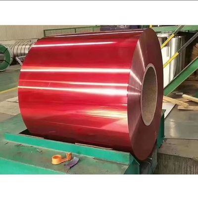 Shandong 3003 3105 5052 5152 Farbliche Aluminiumspirale Produkteinführung mit Aluminiumlegierungsrolle bei Temperatur O-H112
