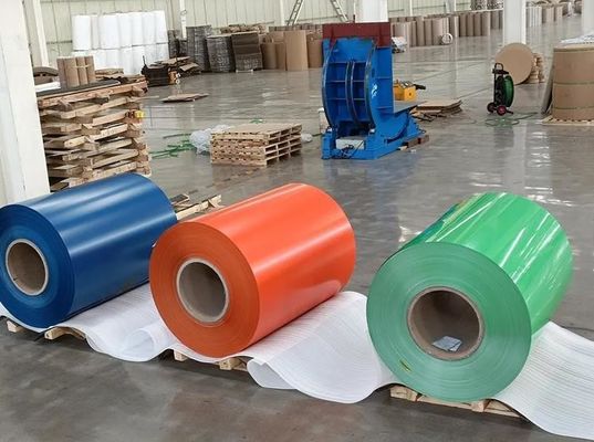Zinkbeschichtete Spirale in Farbe Vollharte mit Verkauf von ASTM Z120 Aluminiumbeschichtete Farbe beschichtete Rolle