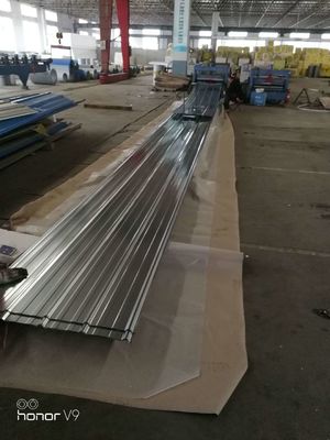 30 Gauge Dachplatte für den Bau Galvanisierter Stahlplatte mit Schneidverarbeitung Service Dicke 0,1-1,0MM