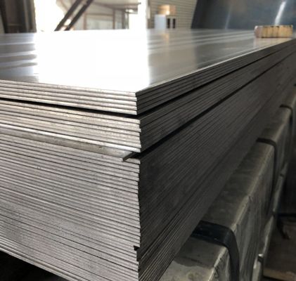 Nichtlegierte Stahlspulen und Stahlplatten aus 2 mm Kaltgewalztem Stahl
