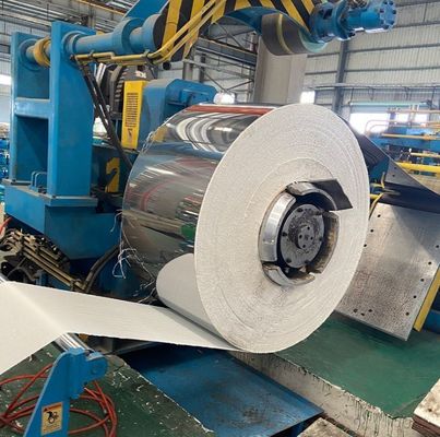 0.4mm Kaltgewalzte Edelstahlspule ASTM 2b SS 304 316 410 430 für die angepasste Länge und CE-Zertifizierung