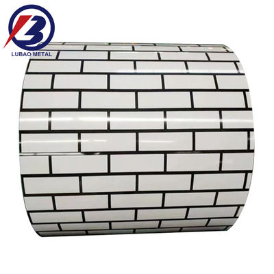Personalisiertes Muster PPGL Farbbeschichtungsblatt PPGI-Spulen Galvanisierte Stahlspulen mit geprägtem Design und ISO9001-zertifiziert
