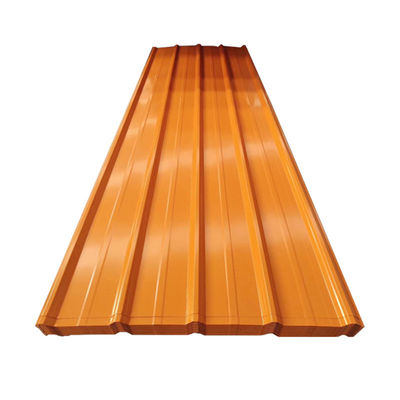 angepasste Farbe Ral Decoiling GI PPGI PPGL 0,2-2,0 mm Dx51d Farbbeschichtete Dachplatte Verzinkte Wellmetall-Dachplatte