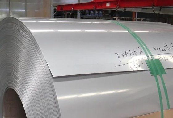 6.4M Länge 201 202 304 316 316L 310S 309S Kaltgewalzte Edelstahlspule für verschiedene industrielle Zwecke