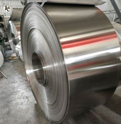 6.4M Länge 201 202 304 316 316L 310S 309S Kaltgewalzte Edelstahlspule für verschiedene industrielle Zwecke