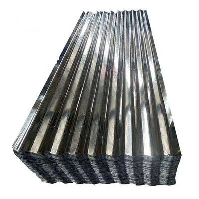 Technologie Kaltgewalzte Breite 665-1100mm Heißgewalzte Verzinkte Eisenplatte 22 26 28 Gauge Wellstahldachplatte