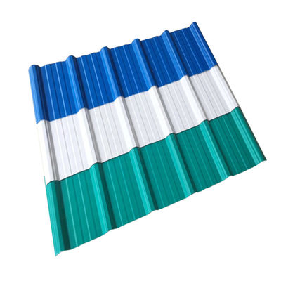 Festigkeit PPGI Farbe Wellbelagene Dachplatte Baustoff Ibr Sgcc Zink beschichtet Heißtauchen Eisenfliesen Vormalen Schneiden