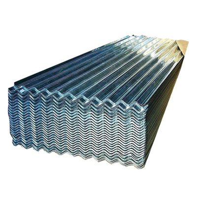 Verzinktes, überzogenes 1,2 mm, 1,4 mm, 1,6 mm, Zink-gewölbtes Metalldachblech für Dachlösungen und Bauarbeiten