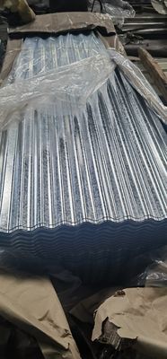 Verzinktes, überzogenes 1,2 mm, 1,4 mm, 1,6 mm, Zink-gewölbtes Metalldachblech für Dachlösungen und Bauarbeiten