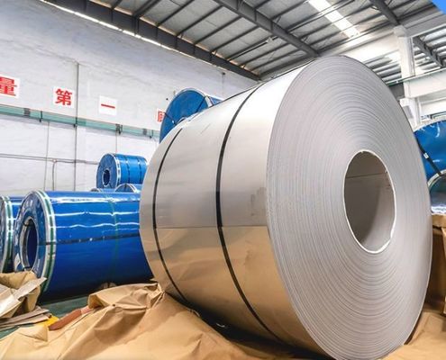 ASTM 201 316 Edelstahlspule AISI Edelstahlspule 26 Abmessung 304 0,1-3,0 mm Dicke Alle mit Laser geschnitten Edelstahlspule
