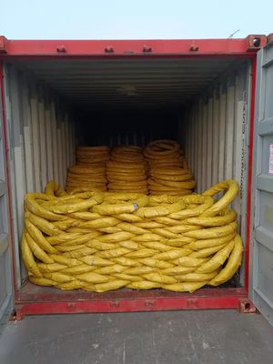 1 mm 1,5 mm 3 mm Durchmesser kundenspezifischer verzinkter Draht mit 19 Drahtstrangschutz und Oberflächenschutz aus Zinkbeschichtetem Stahl