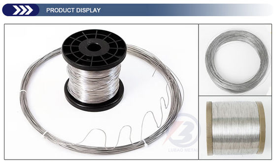 SUS 0,13mm 3mm 304L 430 316 316L Edelstahldraht Nr. 1 Oberflächenveredelung für Normen
