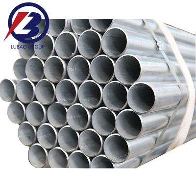 Strukturgebäude Q235 Q195 St37 MS Stahlrohr mit vorverzinktem/heißgetränktem Verzinktem und Dicke 0,8 30 mm