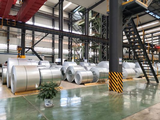 3003 3004 3105 Vergütung 1250 mm Legionsstahl Spirale Aluminium Zink beschichtet Stahlspirale Verzinkte Aluminiumspirale zur beschichteten Verarbeitung