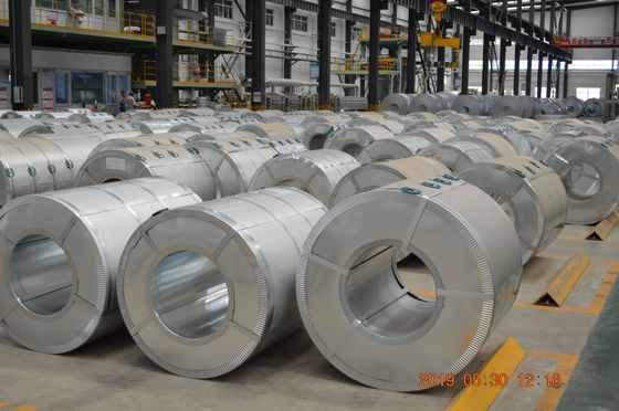 3003 3004 3105 Vergütung 1250 mm Legionsstahl Spirale Aluminium Zink beschichtet Stahlspirale Verzinkte Aluminiumspirale zur beschichteten Verarbeitung