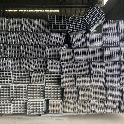 12 M Länge RUNDEN Abschnitt Form Gewächshaus-Ready Z30 Z60 Verzinkte Quadratröhre 1,2-1,5 mm Dicke Allwetter 30x30mm 50x50mm