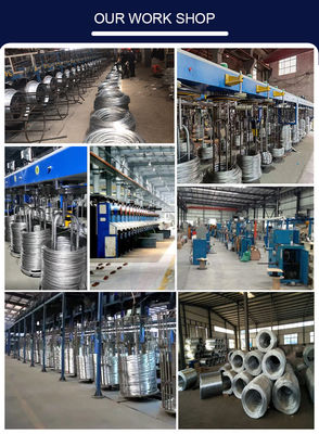 Hochkohlenstoffstahl SAE1040 SAE1045 1,0 mm 2,0 mm Hot Dip Galvanized Stahldraht Zuverlässig und erschwinglich für den Bau