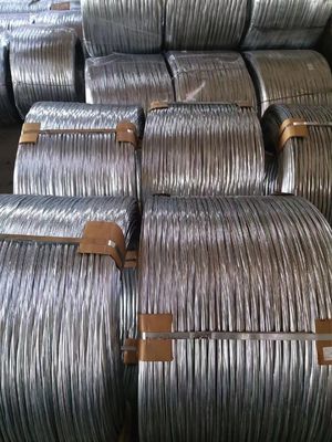 Baumaterialien Galvanisierter Zink-GI-Draht mit hellen Oberfläche 4,0 mm Dicke und hohe Festigkeit