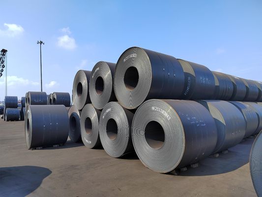 Warmgewalzte hochfeste Platte CCS AH CCSB HRC Blechmetall Kohlenstoffstahlspule mit ISO9001-Zertifizierung