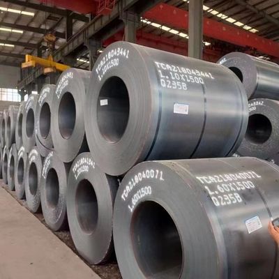 Hohe Festigkeit der Platte Toleranz ±1% Q355 ASTM A36 ABS CCSA CCSB AH BH S235jr HRC Blechmetall Warmgewalzte Kohlenstoffstahlspule