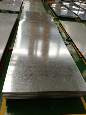 3-8 Tonnen Spirale Gewicht 2,5 mm 3 mm Galvanisierte Stahlplatte 120 g ASTM A653 G235 Dachverkleidung GI-Platte