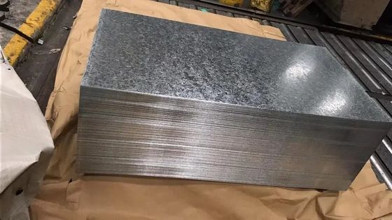 3-8 Tonnen Spirale Gewicht 2,5 mm 3 mm Galvanisierte Stahlplatte 120 g ASTM A653 G235 Dachverkleidung GI-Platte